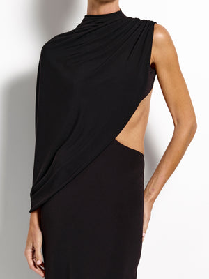 Aleksi Gown - Black - EFFIE KATS