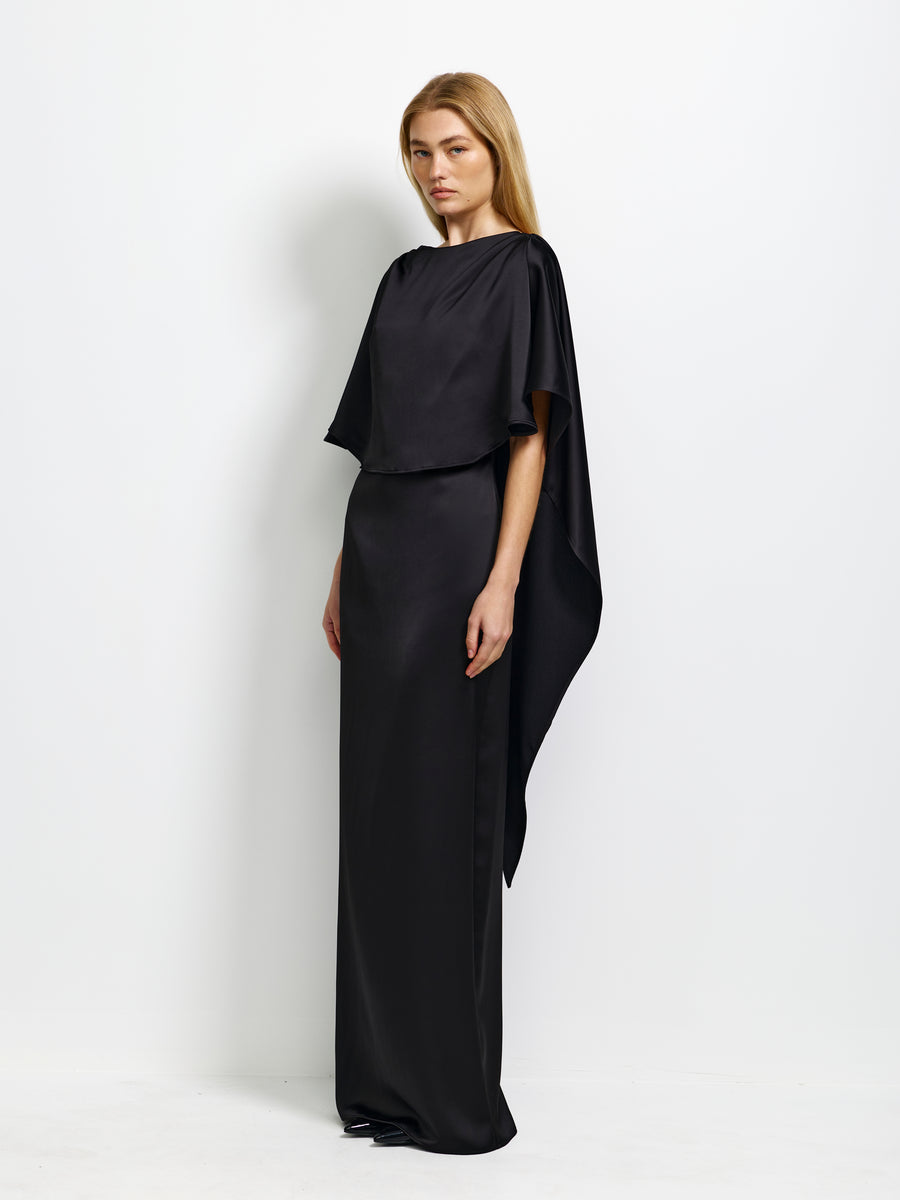 Alessandra Gown - Black - EFFIE KATS