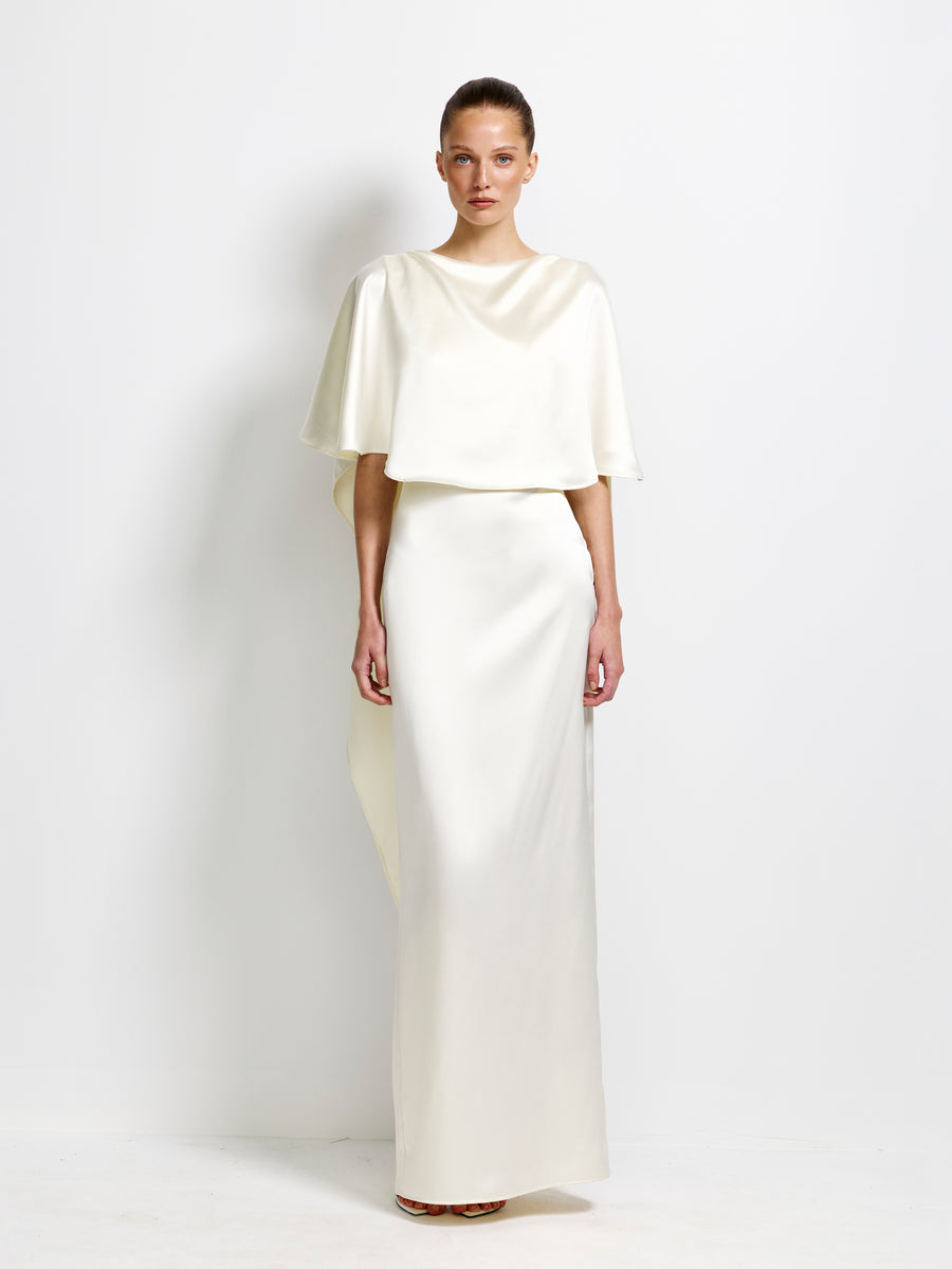 Alessandra Gown - Ivory - EFFIE KATS