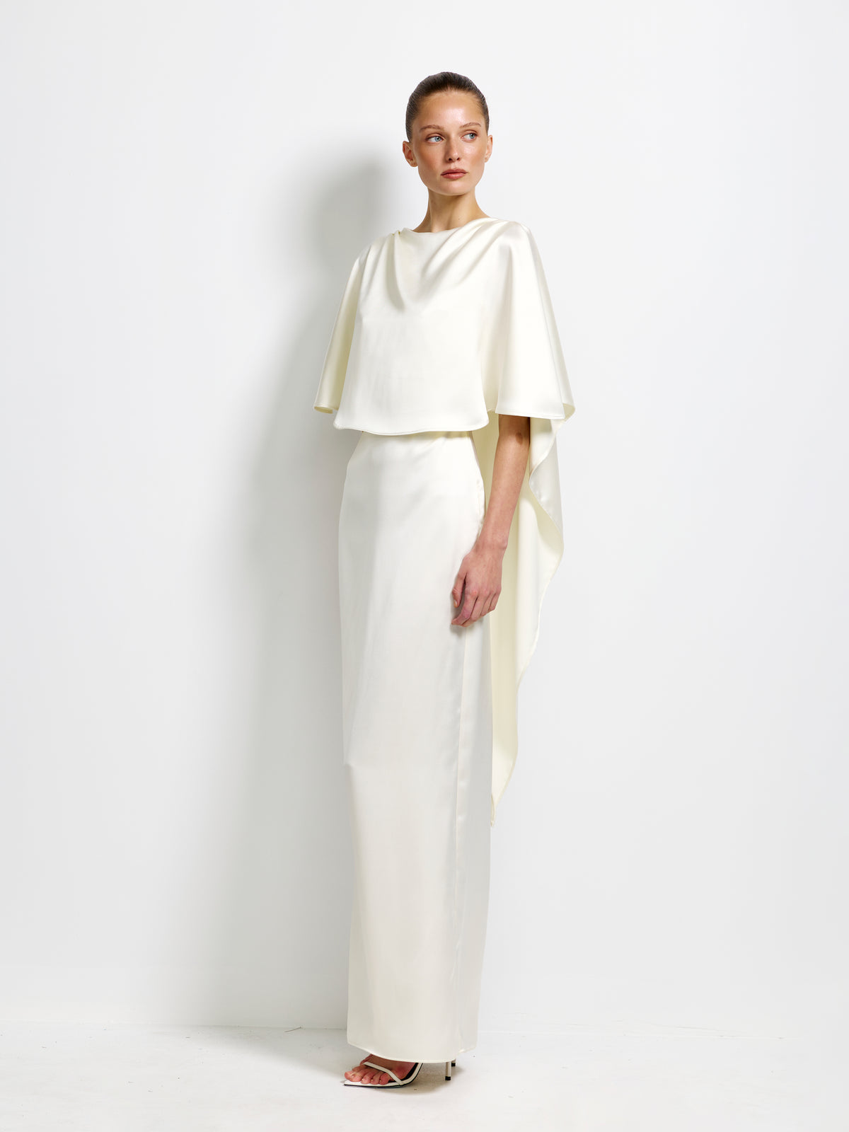 Alessandra Gown - Ivory - EFFIE KATS