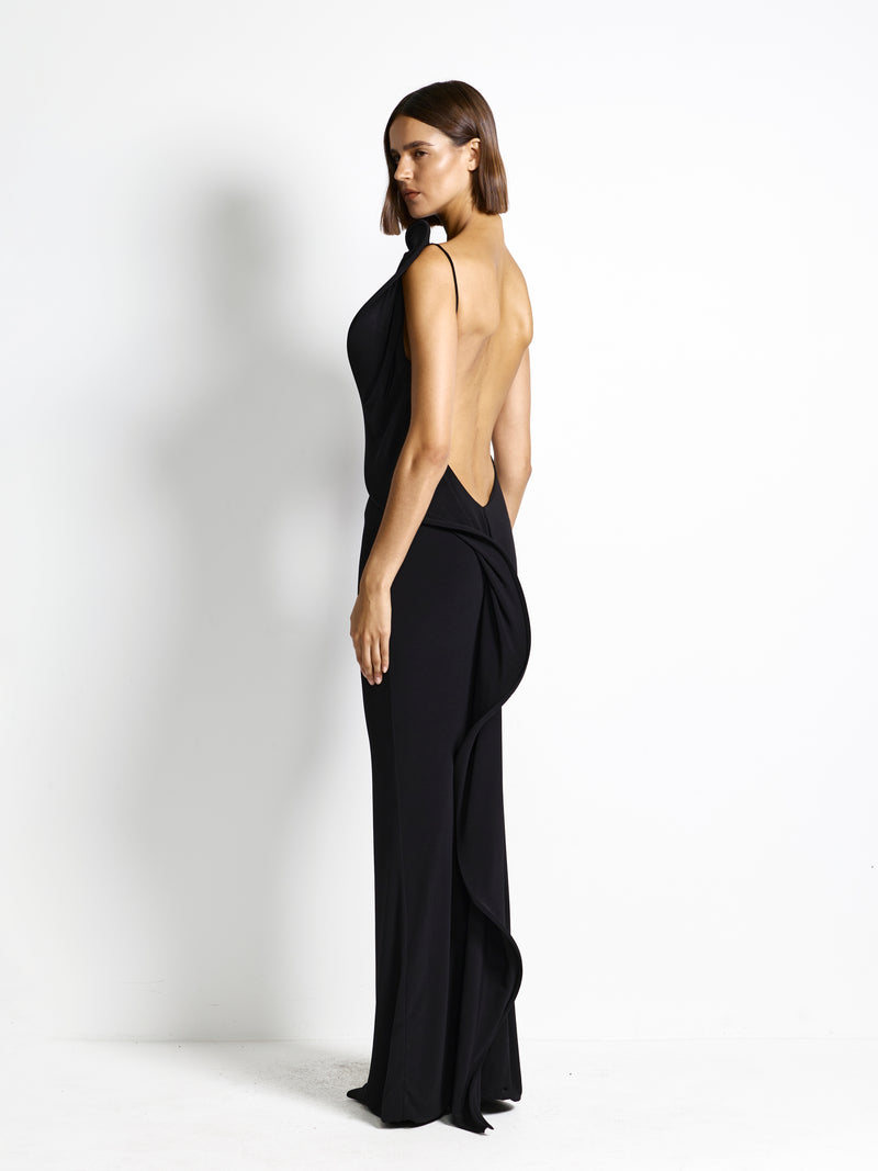 Alessia Gown - Black - EFFIE KATS