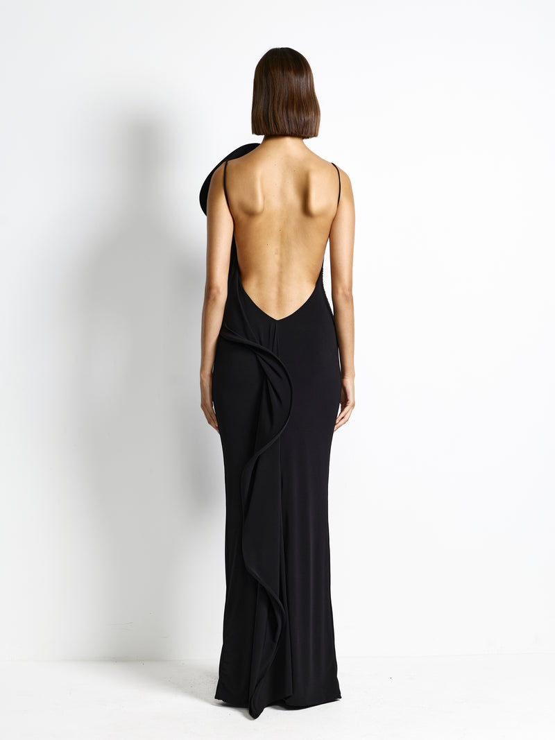 Alessia Gown - Black - EFFIE KATS