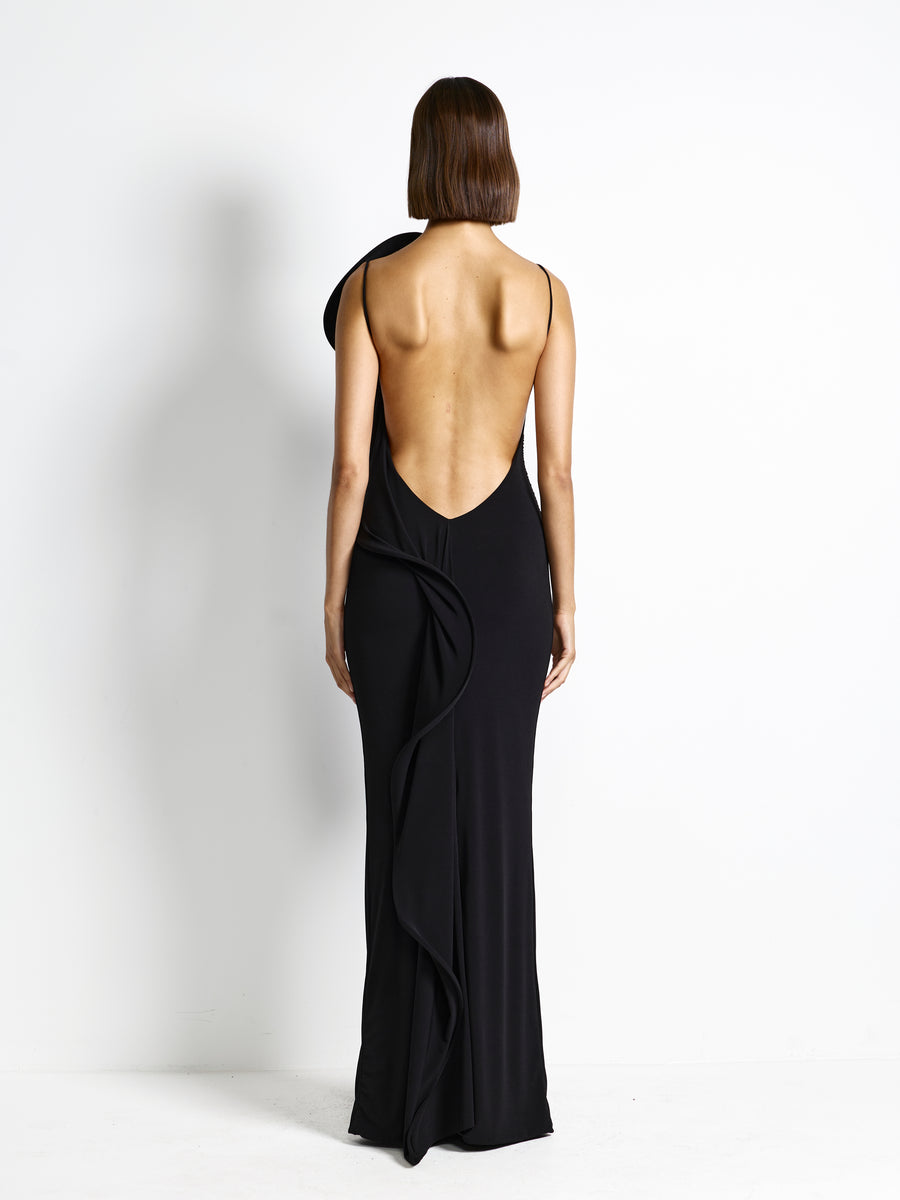 Alessia Gown - Black - EFFIE KATS