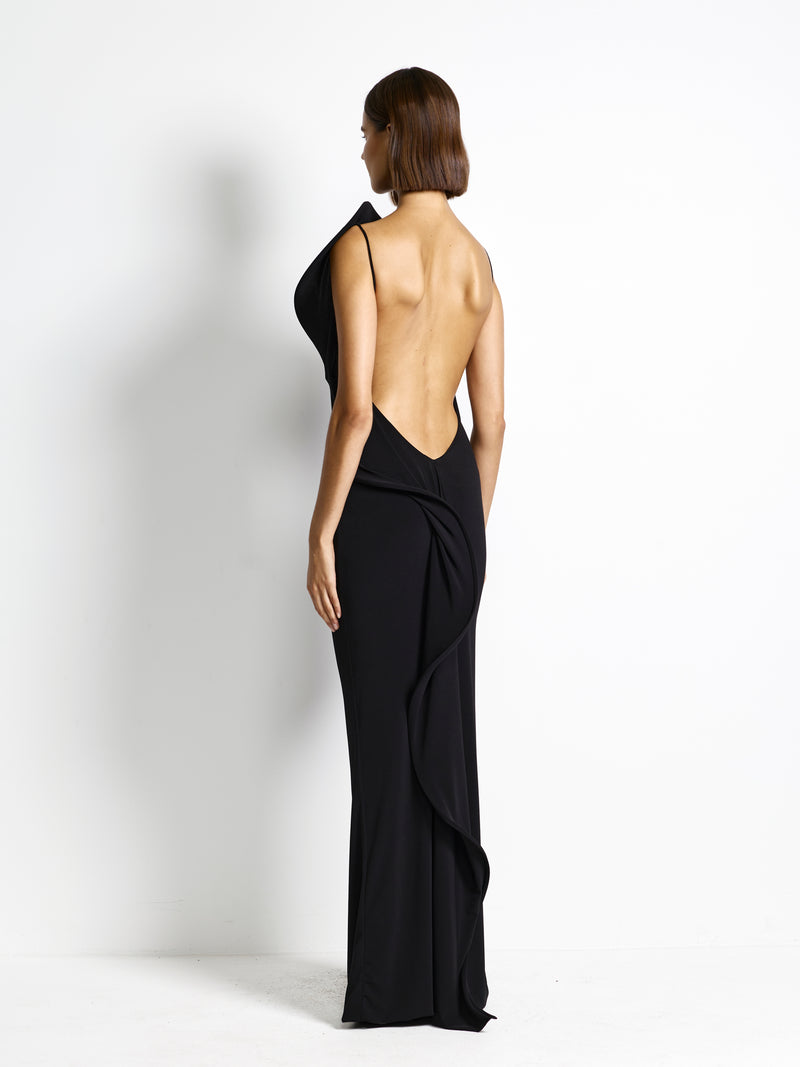 Alessia Gown - Black - EFFIE KATS