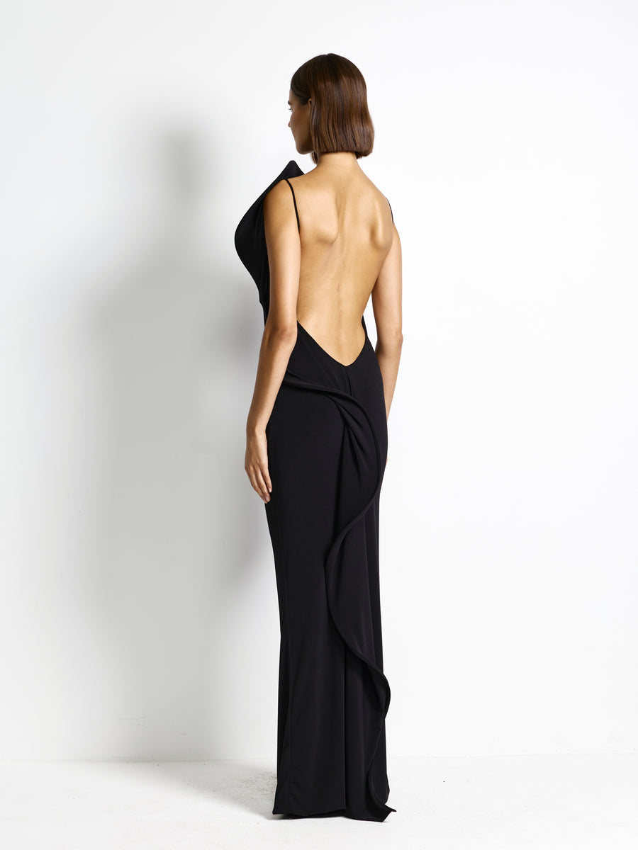 Alessia Gown - Black - EFFIE KATS