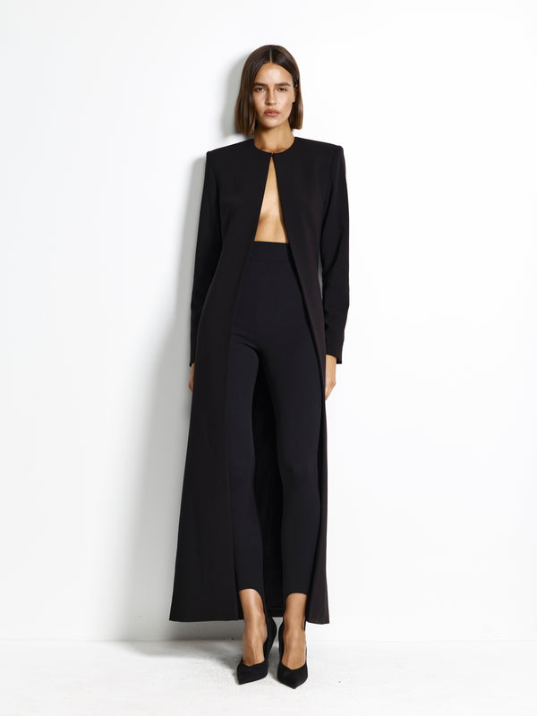 Alexandra Coat - Black - EFFIE KATS