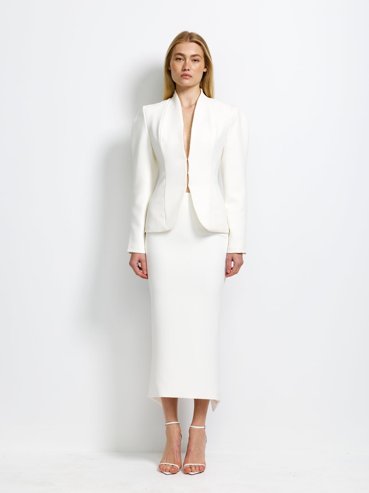Alizee Jacket - Ivory - EFFIE KATS