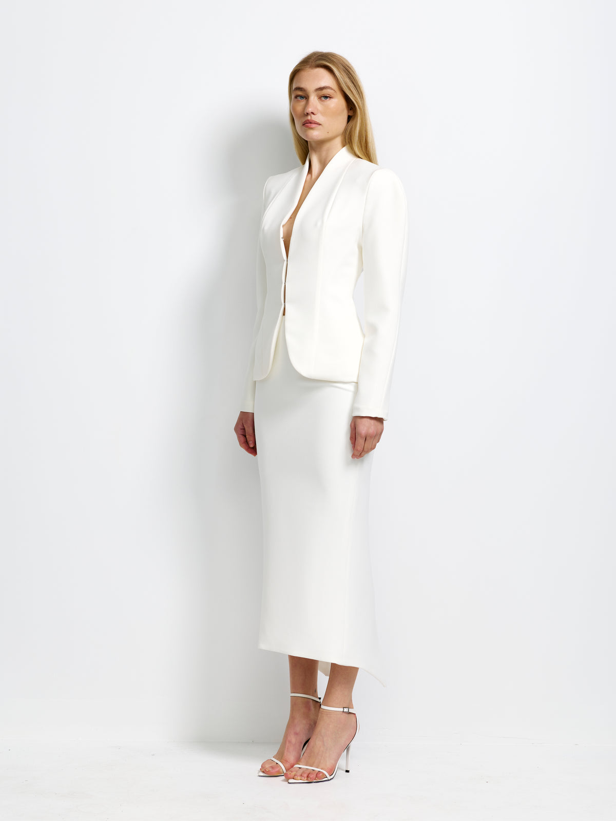 Alizee Jacket - Ivory - EFFIE KATS