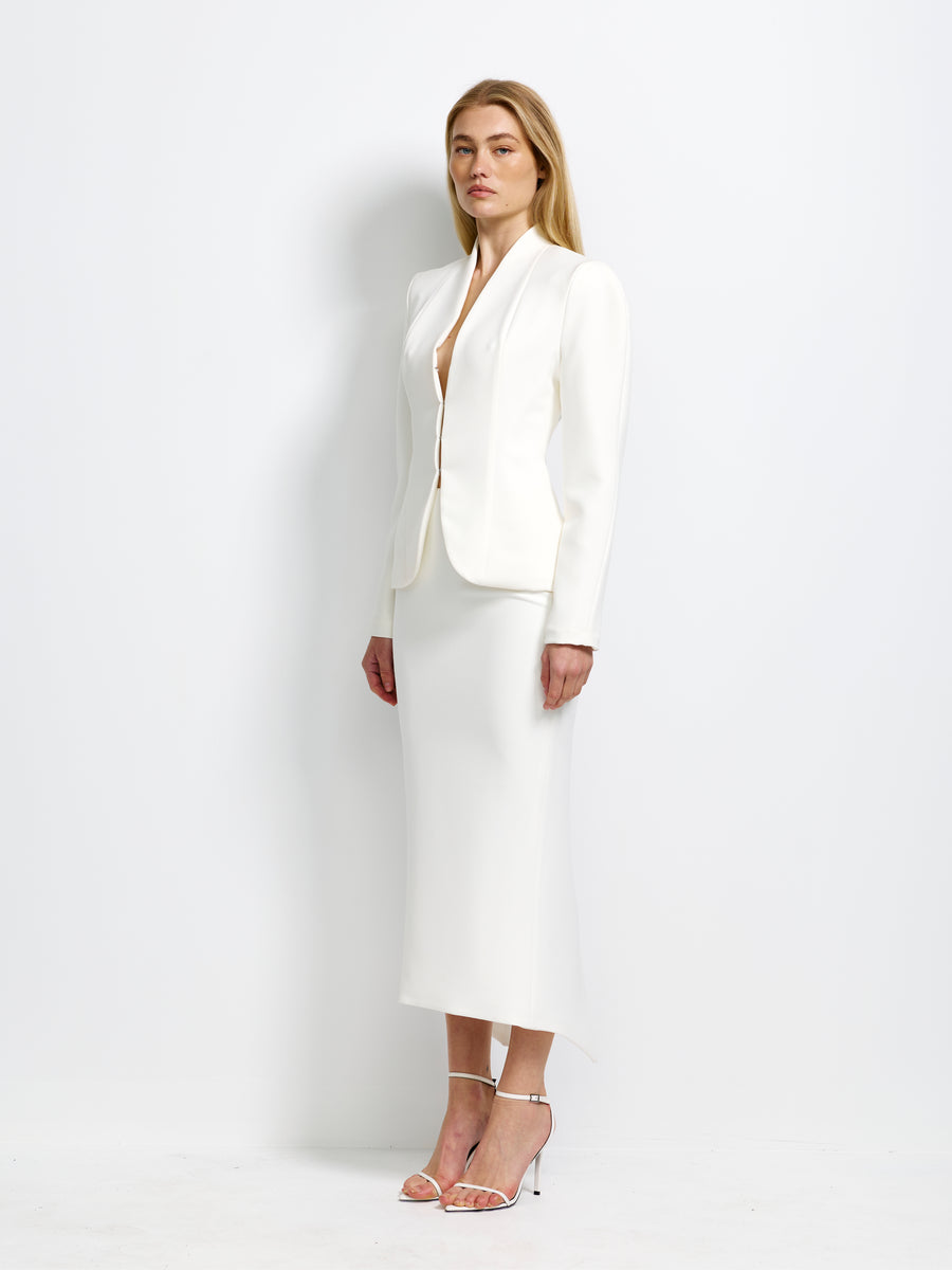 Alizee Jacket - Ivory - EFFIE KATS