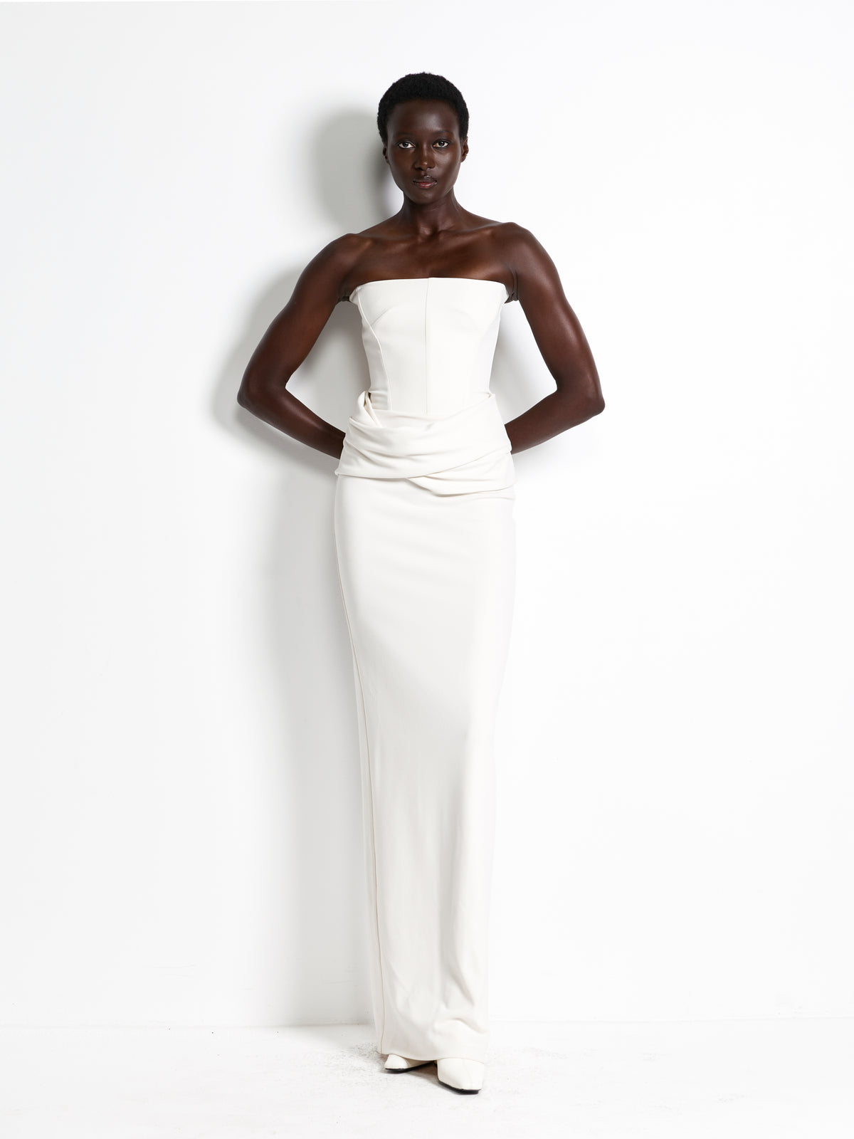 Allegra Gown - Ivory - EFFIE KATS