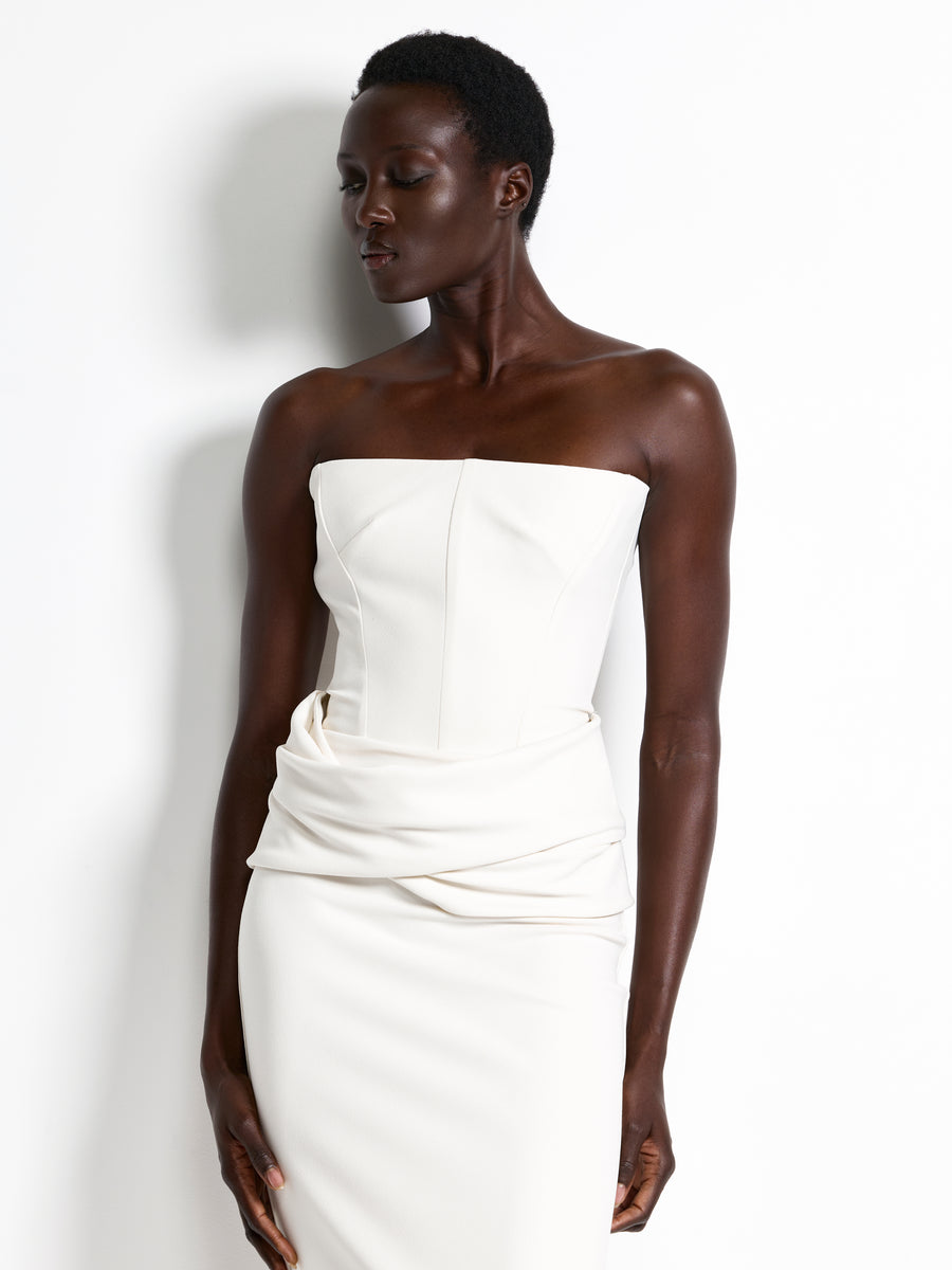 Allegra Gown - Ivory - EFFIE KATS