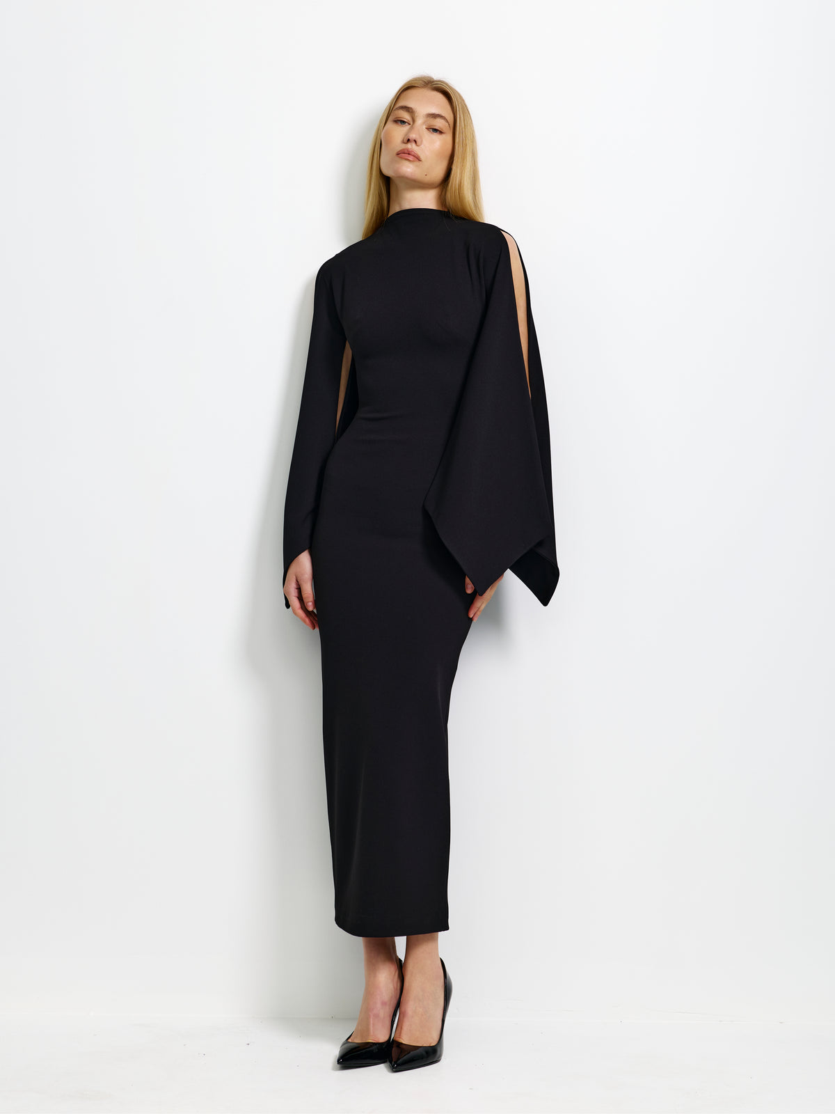 Ambrose Dress - Black - EFFIE KATS