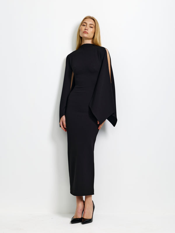 Ambrose Dress - Black - EFFIE KATS