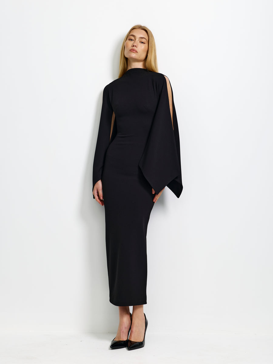 Ambrose Dress - Black - EFFIE KATS