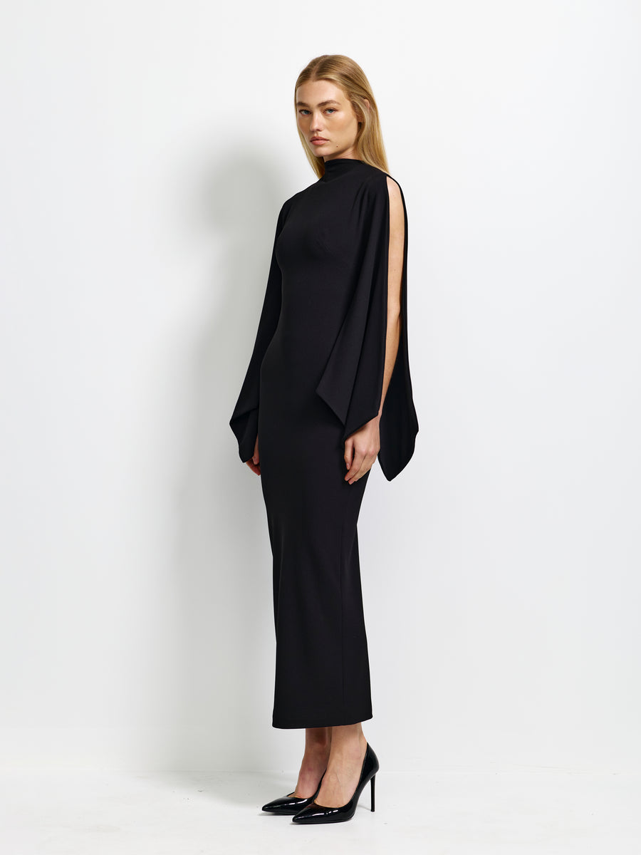 Ambrose Dress - Black - EFFIE KATS