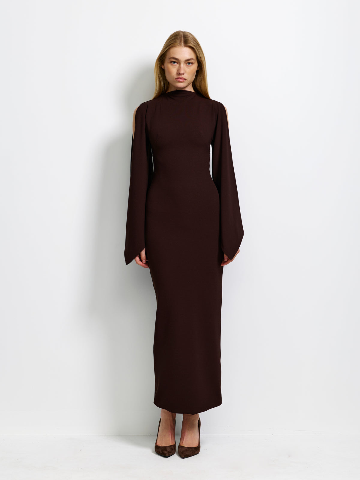 Ambrose Dress - Coffee - EFFIE KATS