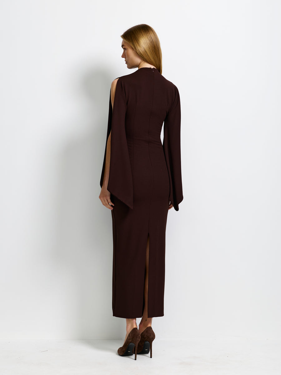 Ambrose Dress - Coffee - EFFIE KATS