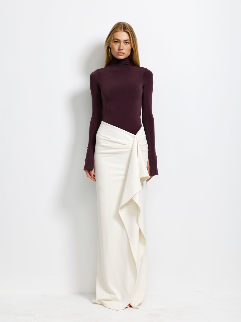 Asher Skirt - Ivory - EFFIE KATS