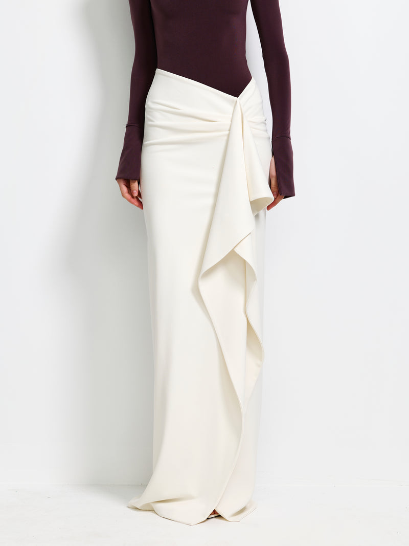 Asher Skirt - Ivory - EFFIE KATS