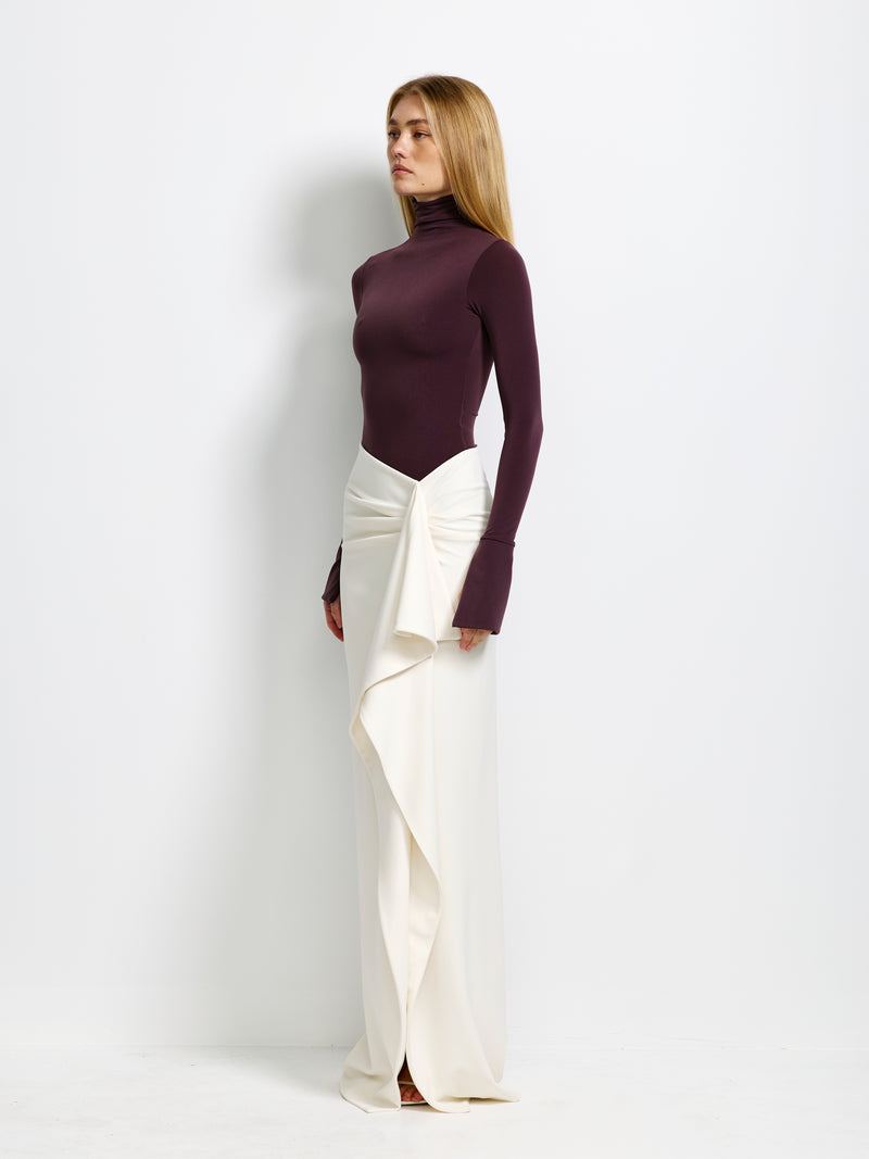 Asher Skirt - Ivory - EFFIE KATS