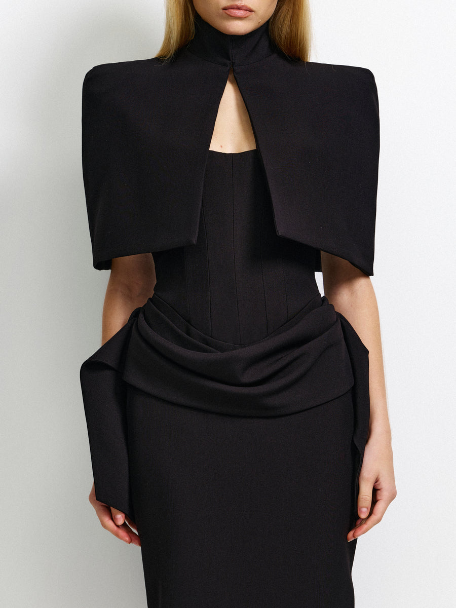 Ashtyn Cape - Black