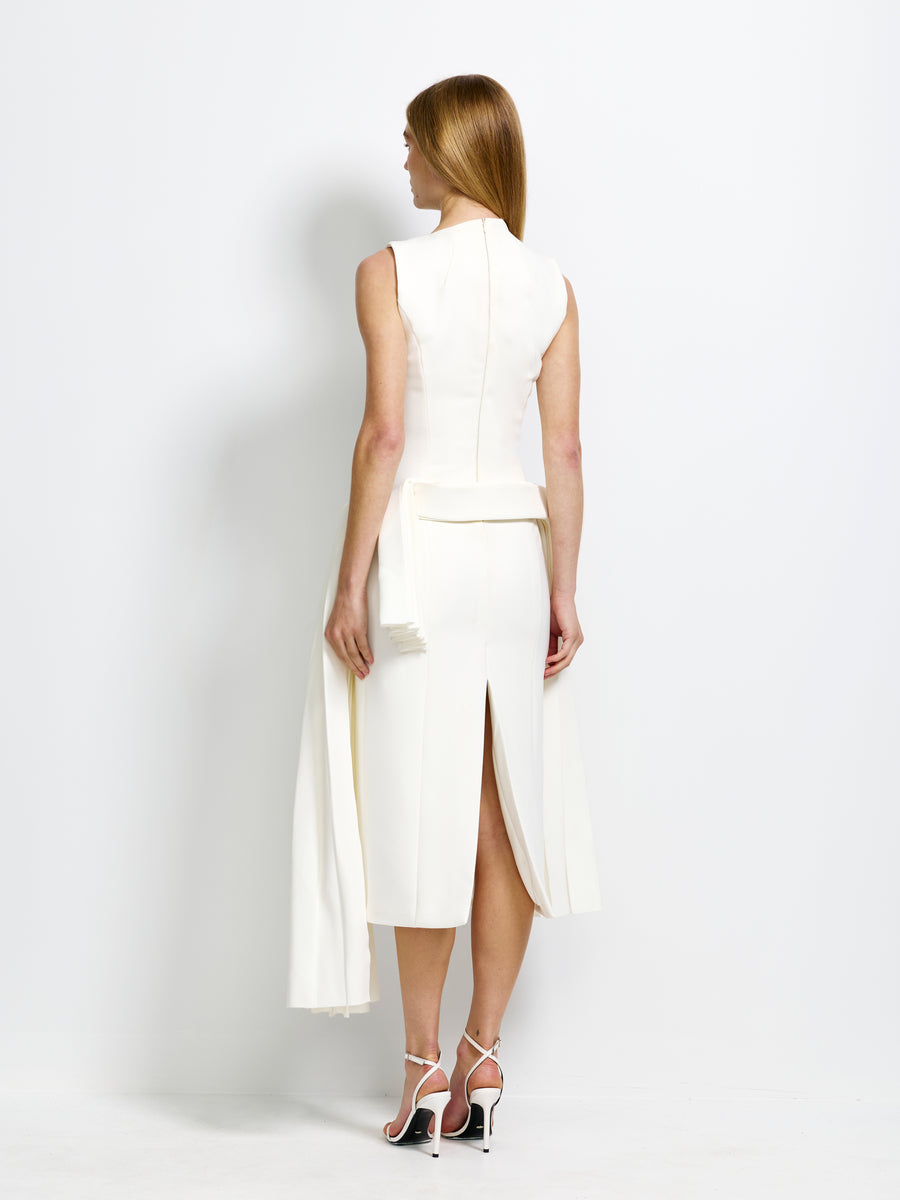 Astrid Dress - Ivory - EFFIE KATS
