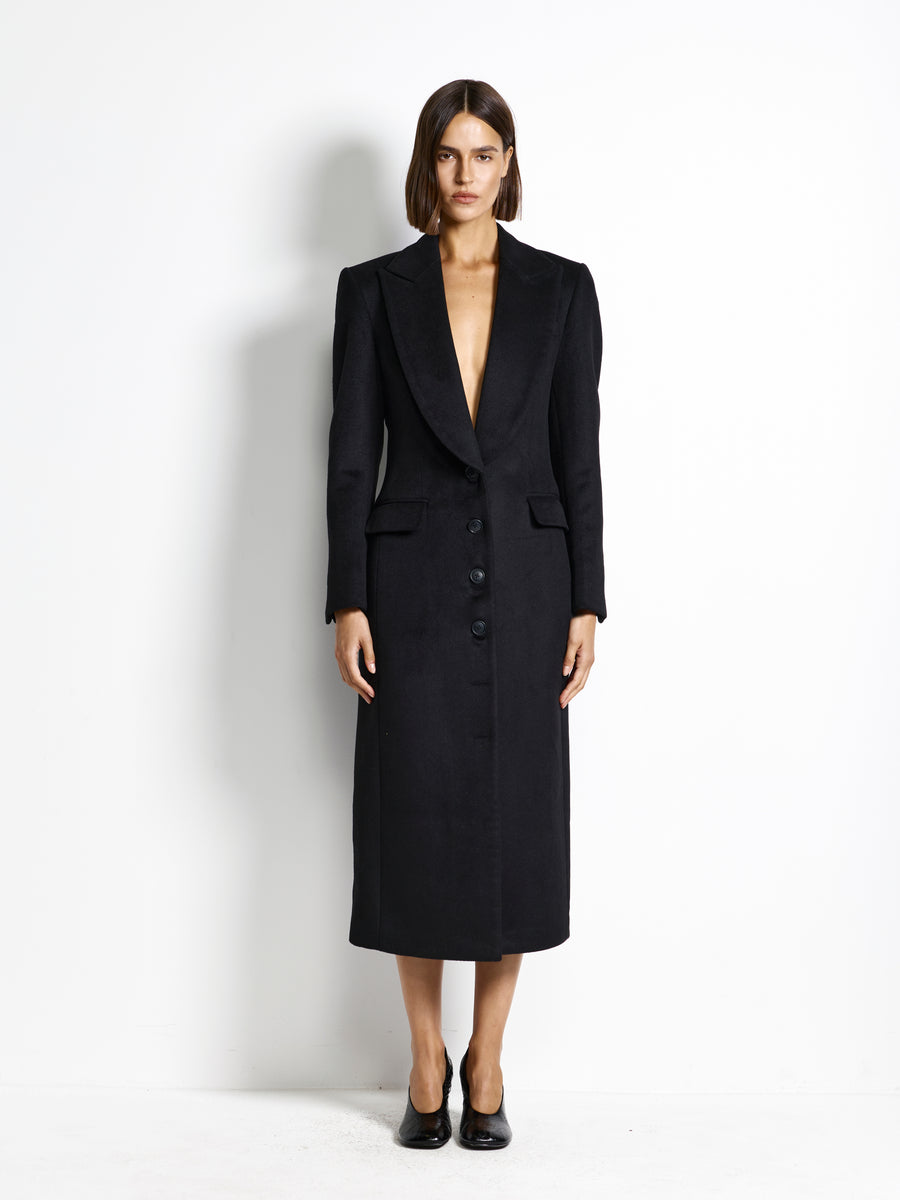 Atalie Coat - Black - EFFIE KATS