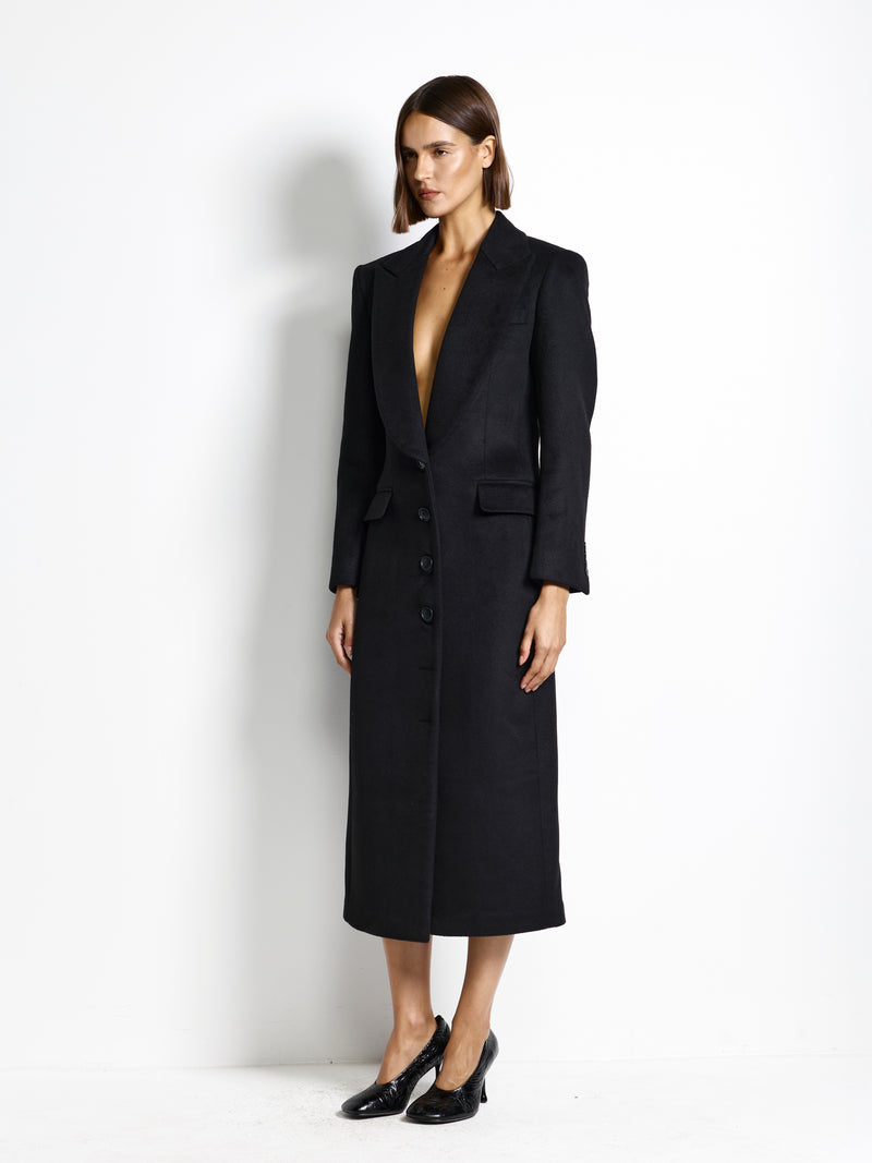 Atalie Coat - Black - EFFIE KATS