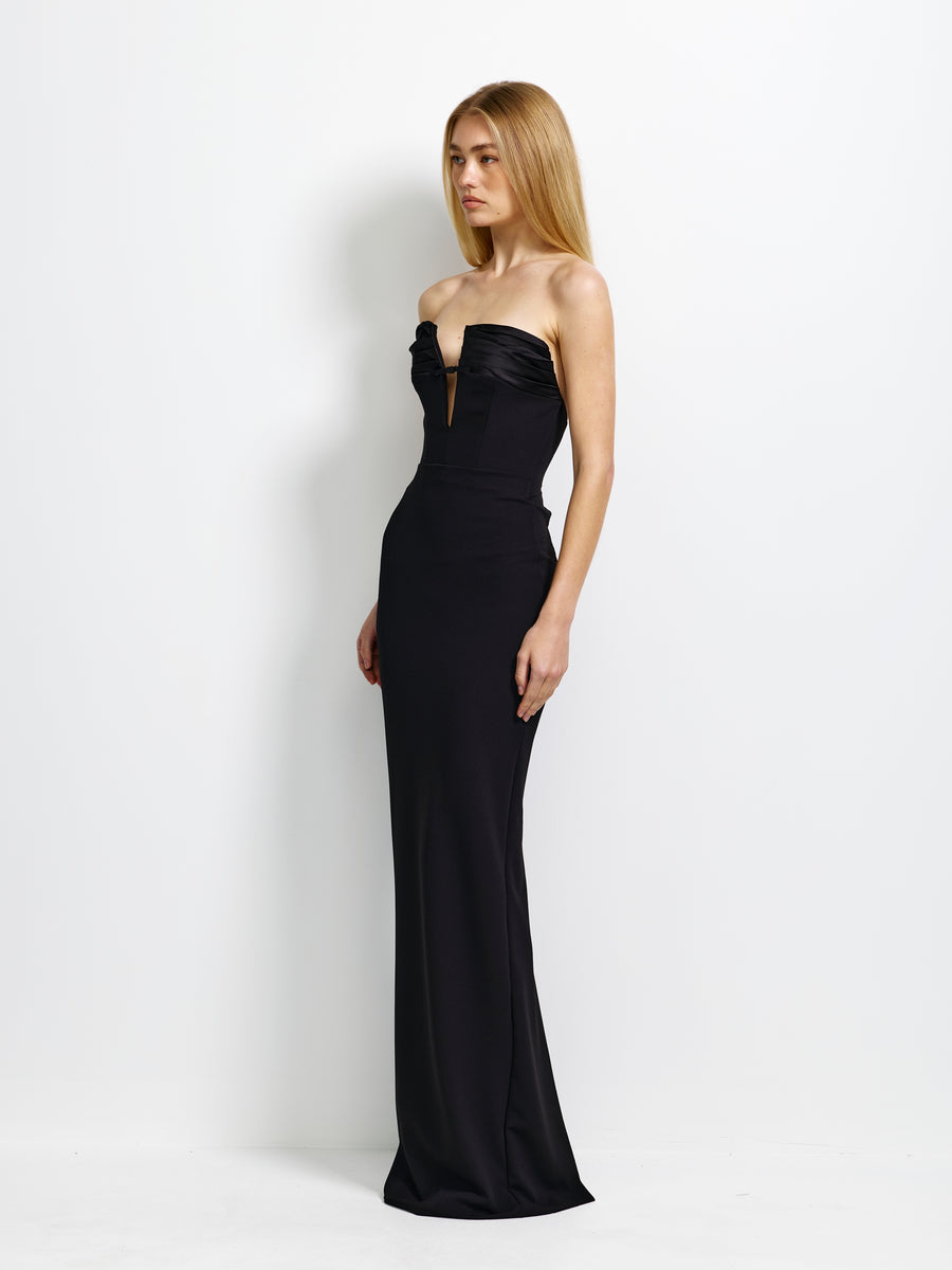 Avery Gown - Black - EFFIE KATS