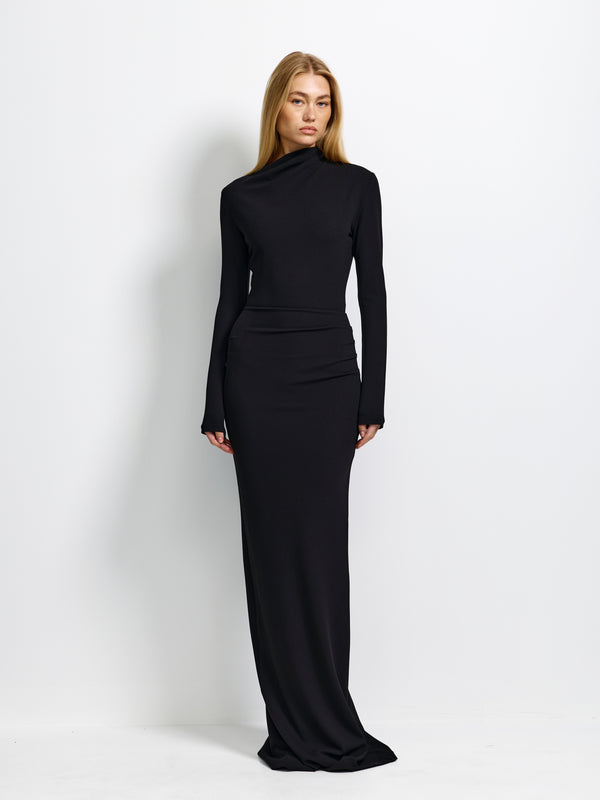 Avian Gown - Black - EFFIE KATS