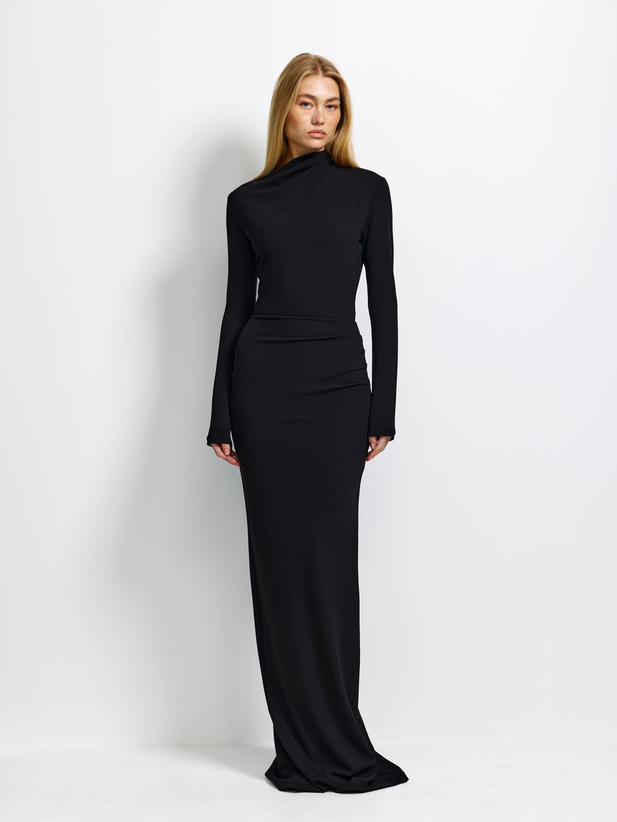 Avian Gown - Black - EFFIE KATS