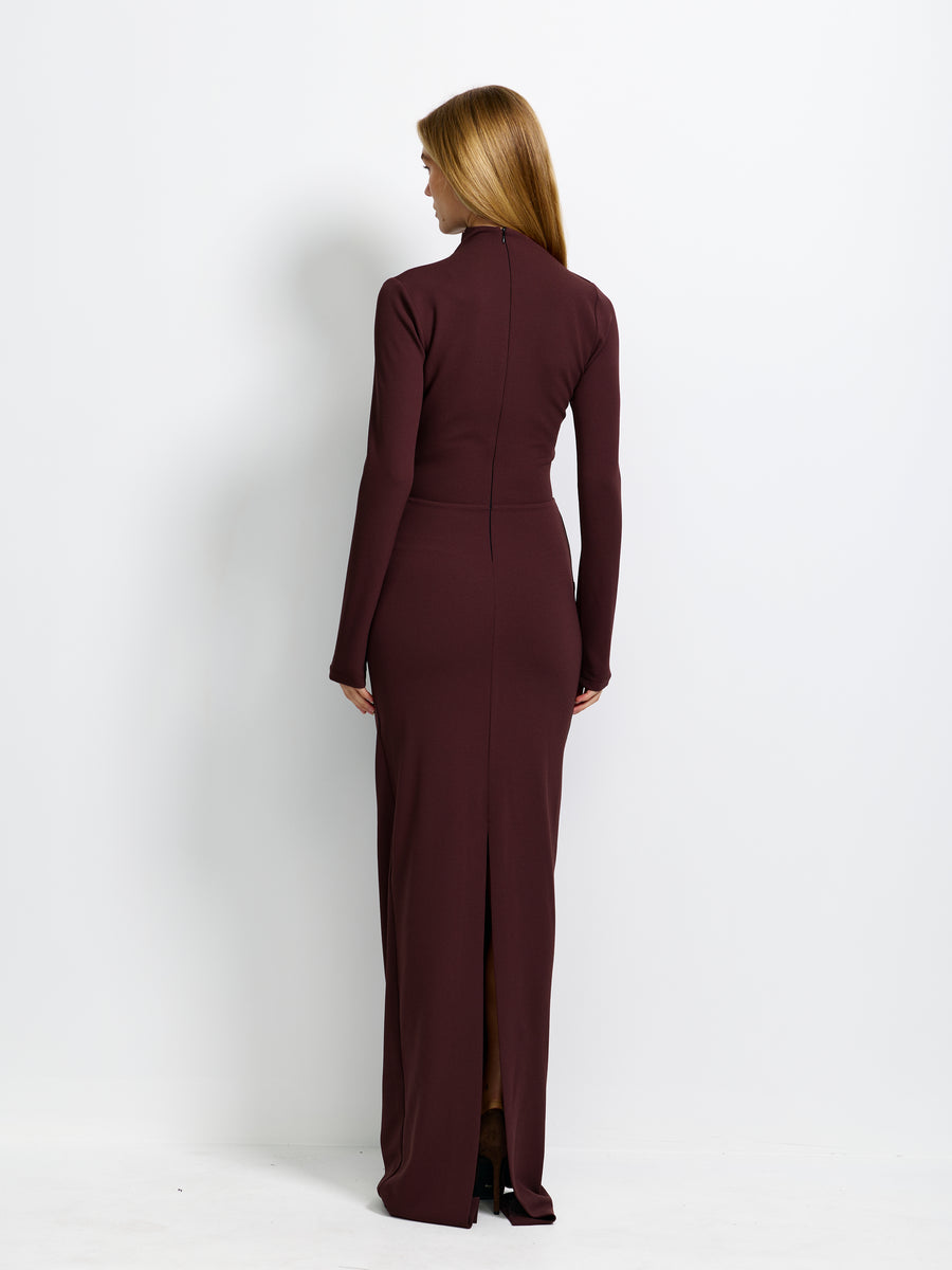 Avian Gown - Chocolate Plum - EFFIE KATS