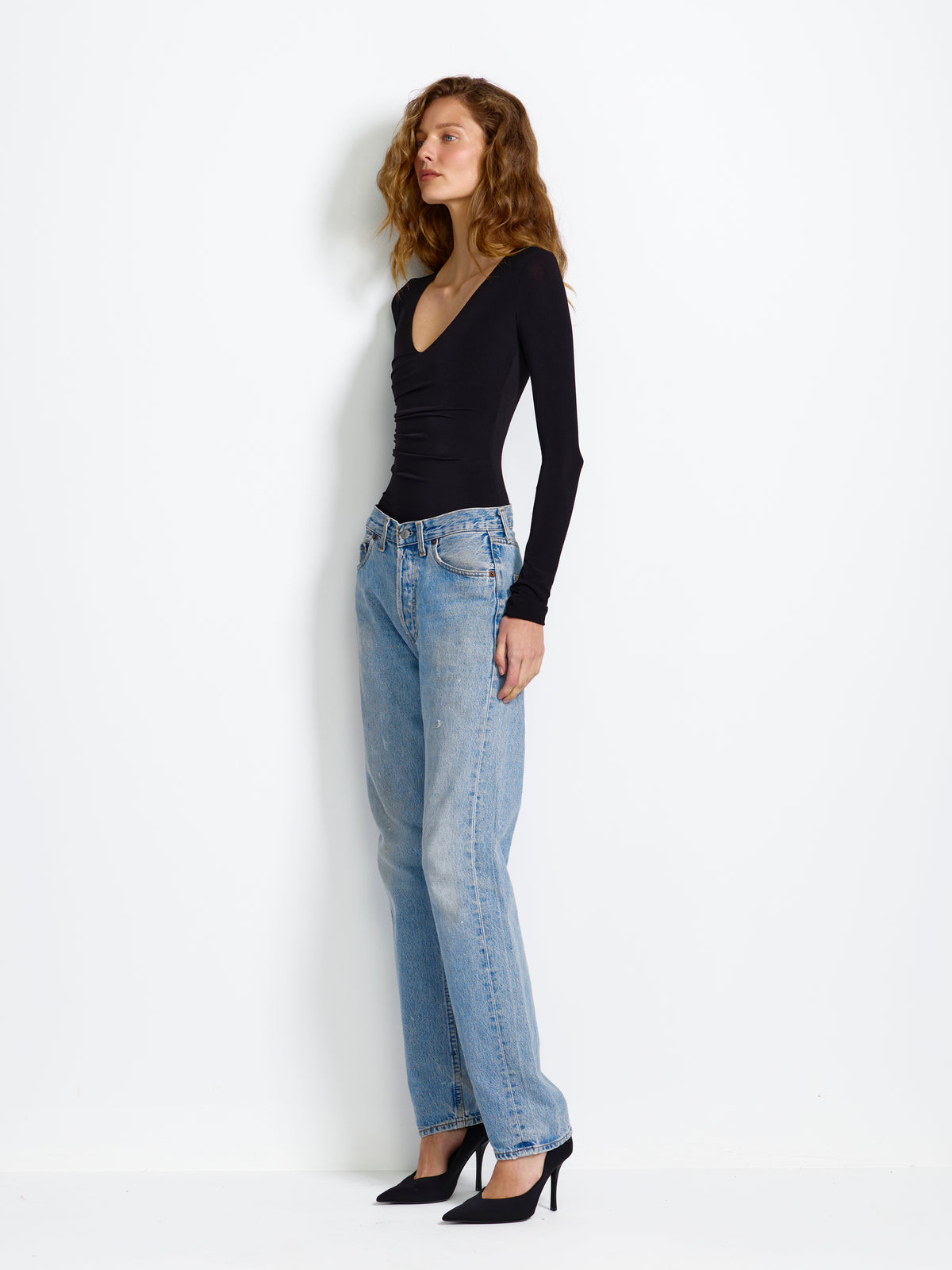 Beacon Bodysuit - Black - EFFIE KATS