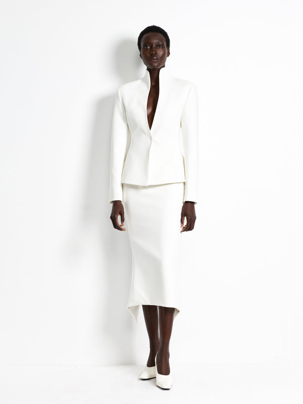 Bowie Blazer - Ivory - EFFIE KATS
