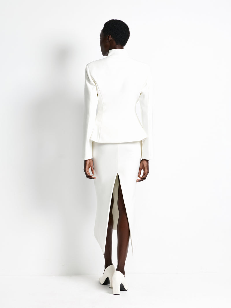 Bowie Blazer - Ivory - EFFIE KATS