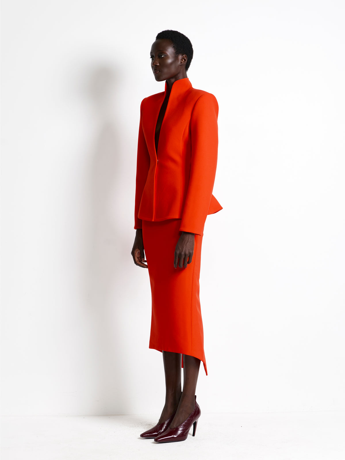 Bowie Blazer - Red - EFFIE KATS