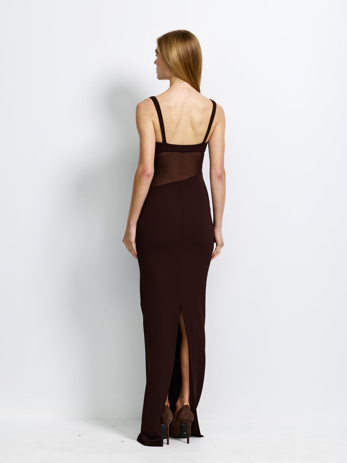 Cyia Gown - Coffee