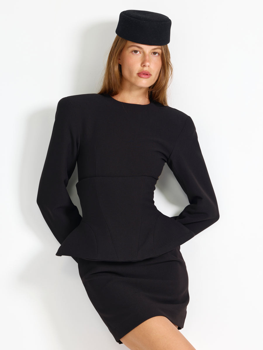Blanca Dress - Black - EFFIE KATS