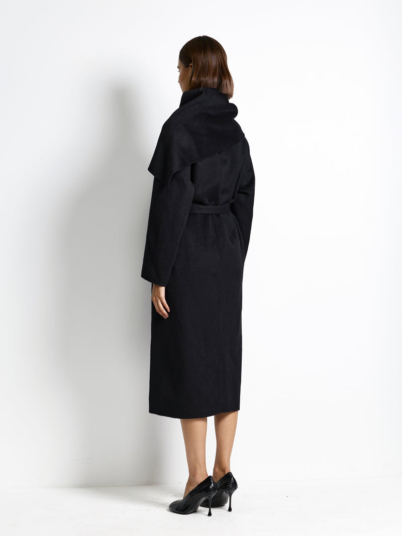 Elisabetta Coat - Black - EFFIE KATS