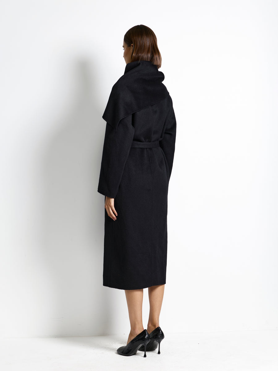 Elisabetta Coat - Black - EFFIE KATS