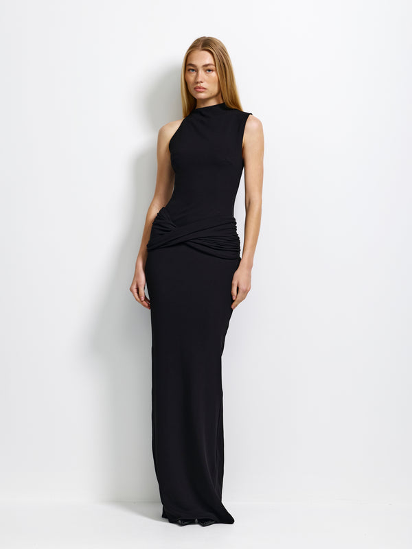 Emmeline Gown - Black - EFFIE KATS