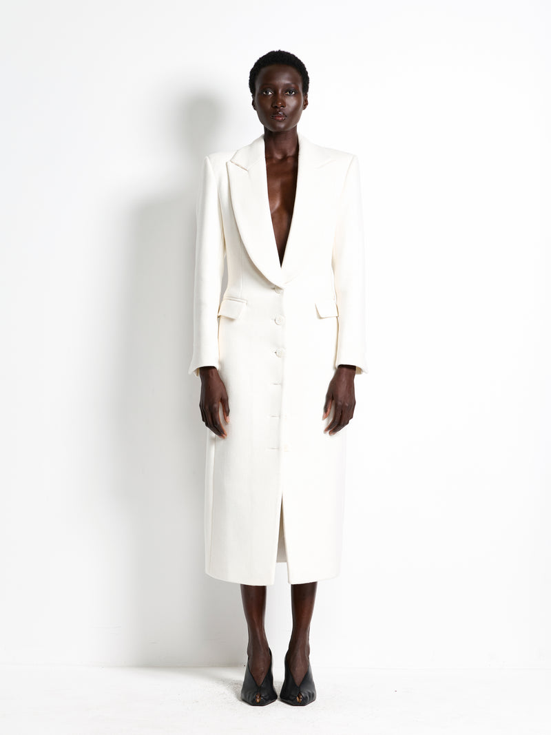 Hamillton Coat - Ivory - EFFIE KATS