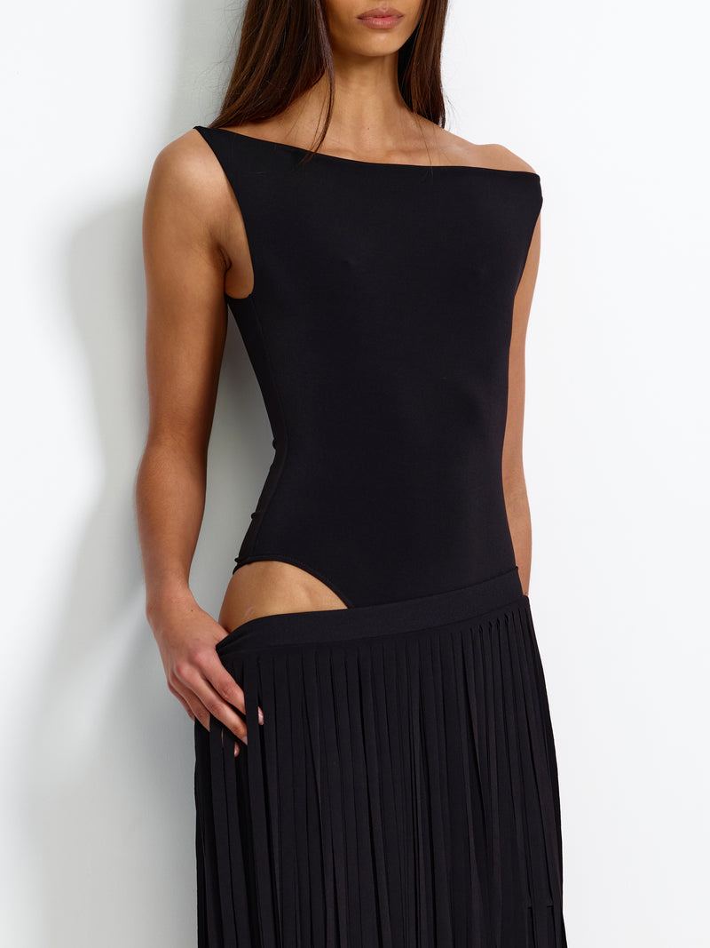 Iyla Bodysuit - Black - EFFIE KATS
