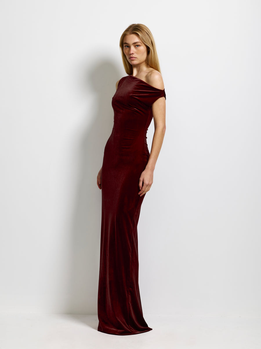 Inaya Gown - Shiraz Velvet