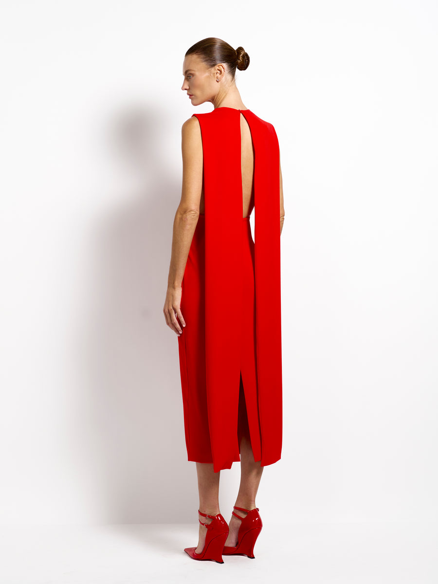 Kaya Midi - Cherry Red - EFFIE KATS