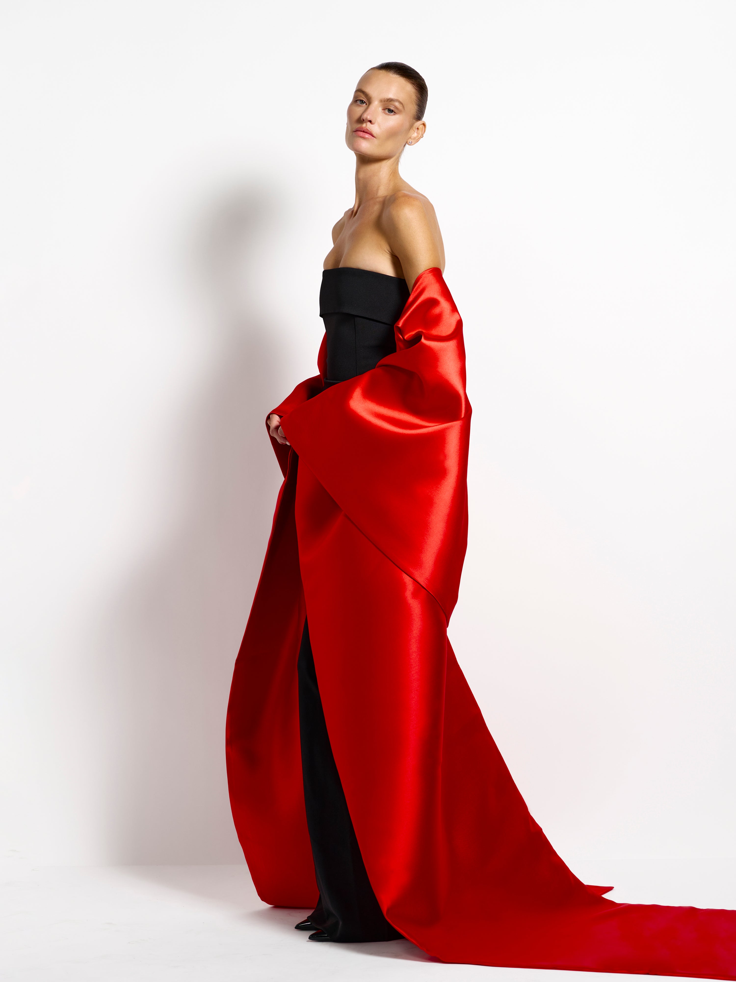 Liberty Cape - Red - EFFIE KATS