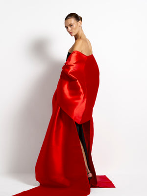 Liberty Cape - Red - EFFIE KATS