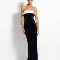 Madison Gown - Black Velvet - EFFIE KATS