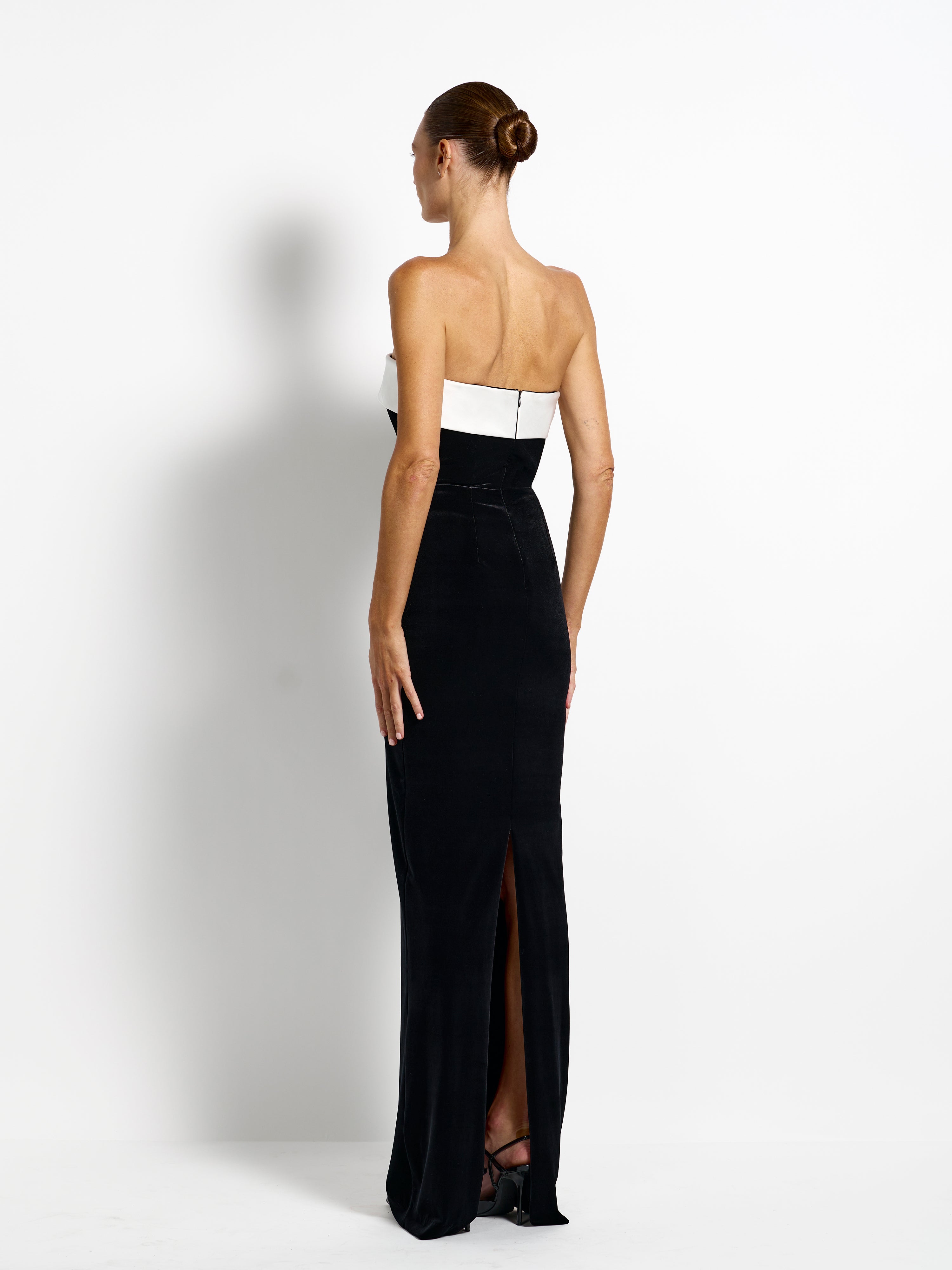 Madison Gown - Black Velvet - EFFIE KATS