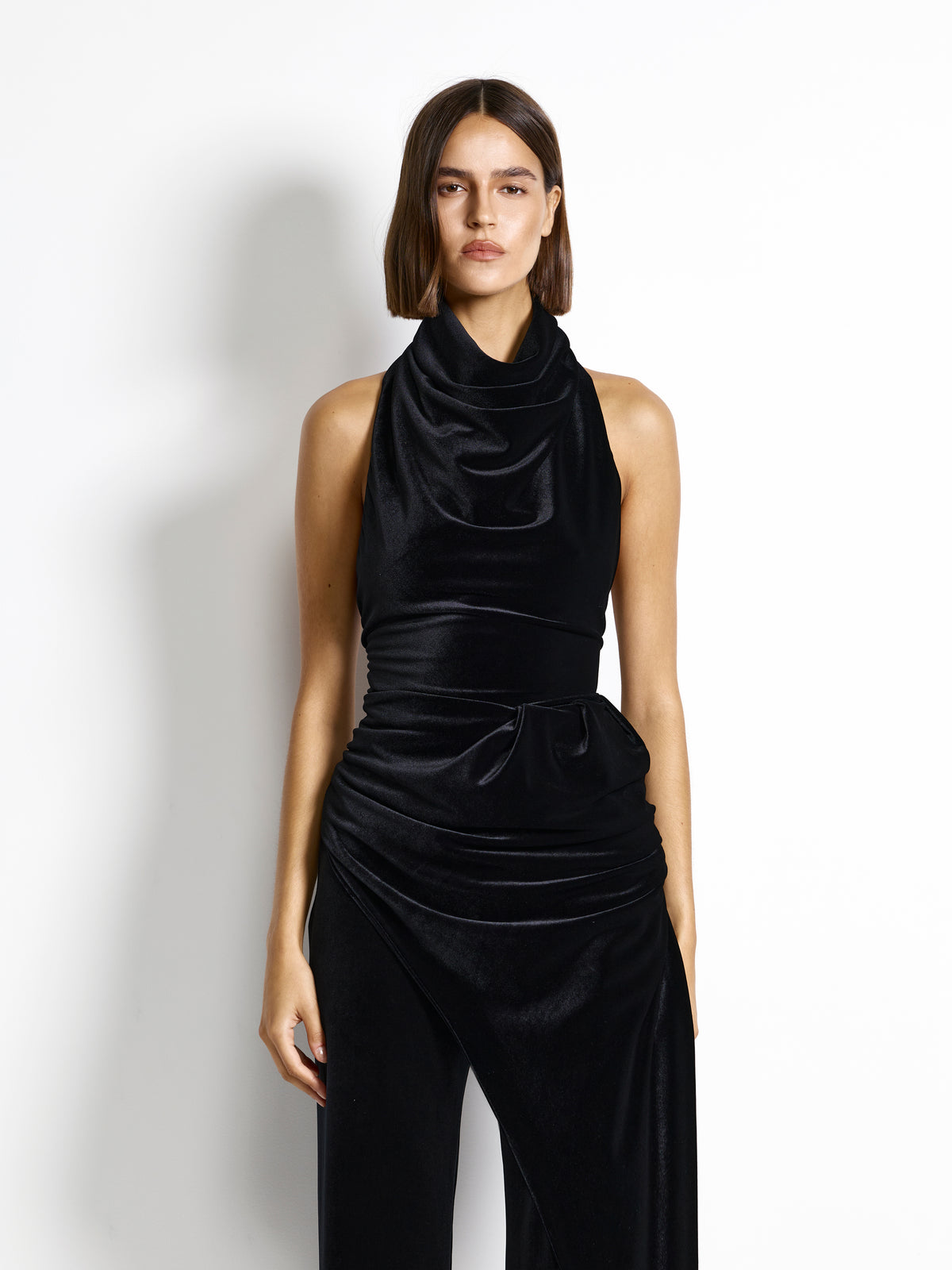 Maxima Top - Black Velvet - EFFIE KATS